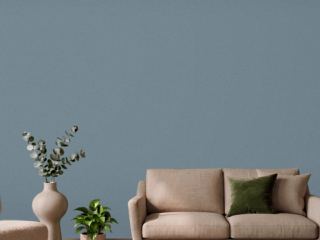Behr Adirondack Blue N480-5 teal paint, close up in a living