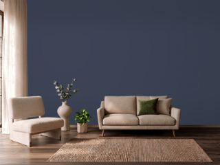 Behr Indigo Ink HDC-CL-26A on a wall