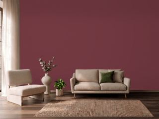 Sherwin-Williams Fine Wine SW 6307 on a wall