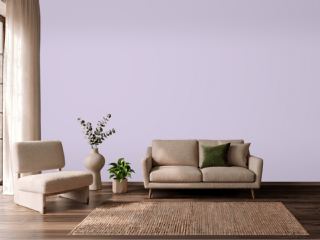 Sherwin-Williams Rhapsody Lilac SW 6828 on a wall